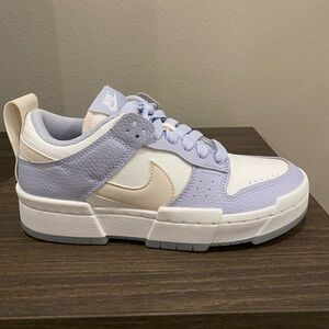 BRAND NEW Nike Dunk Low Disrupt Summit White Ghost w/ Authenticity Verified Tag